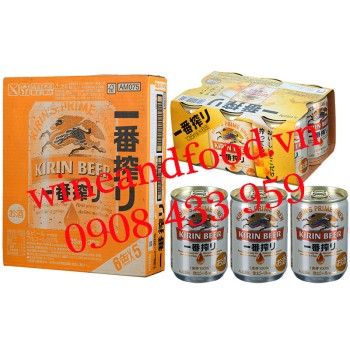 Bia Kirin nội địa Nhật 135ml thùng 30 lon