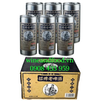 Bia cổ lão gia lúa mì thủ công lon 1Lx12
