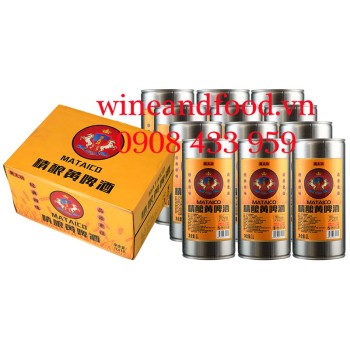 Bia Cổ Lão Gia Mataico tem vàng nội địa Trung lon 1Lx12