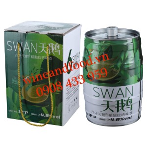 Bia Thiên Nga Swan xanh thủ công nội địa trung bom 5L