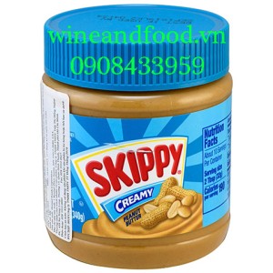 Bơ đậu Phộng Skippy Creamy mịn 340g