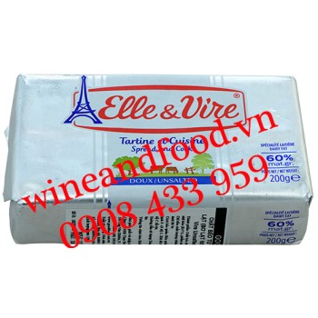 Bơ lạt Elle & Vire 200g