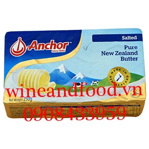Bơ mặn Anchor 250g