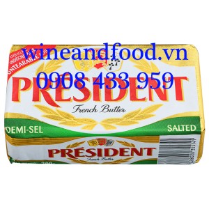 Bơ Président mặn thỏi 200g