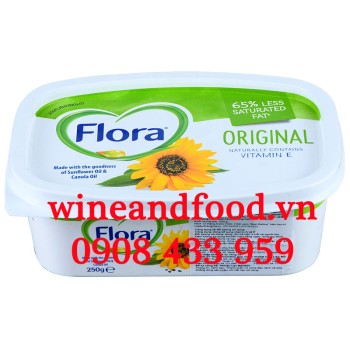 Bơ thực vật Flora Original 250g