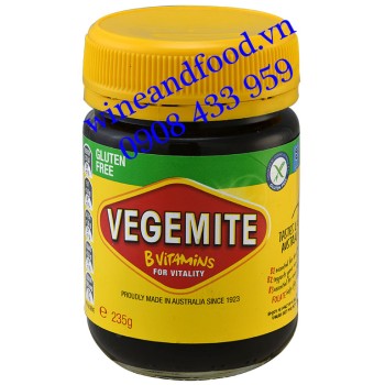 Bơ Vegemite Gluten Free hũ 235g