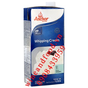 Kem Whipping Cream Anchor 1l