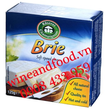 Phô mai Brie Kaserei Champignon 125g
