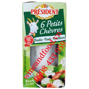 Phô mai dê Basil Président 100g