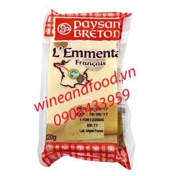 Phô mai Emmental Paysan Preton 220g