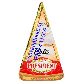 Phô mai Président Brie miếng tam giác 200g