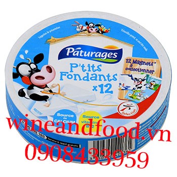 Phô mai P'tits Fondants Paturages 12 viên