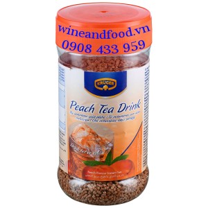 Bột giải khát vị trà đào Kruger hũ 400g