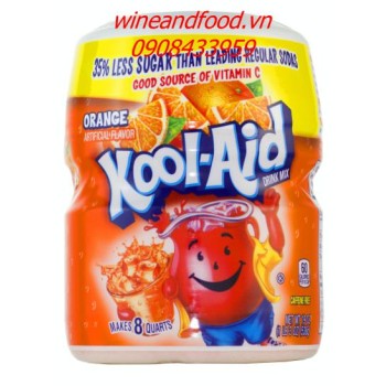 Bột trái cây giải khát Kool Aid cam 538g
