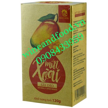 Mứt xoài sấy dẻo Hải Long 120g
