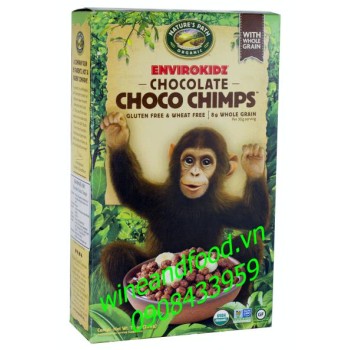 Bánh ngũ cốc socola Choco Chimps ăn sáng Nature's Path 284g