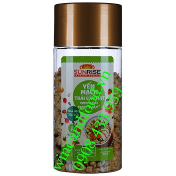 Yến mạch trái cây hạt Sunrise 250g