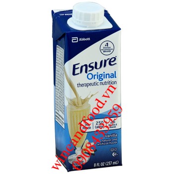 Sữa Ensure Original Abbott hộp giấy 237ml