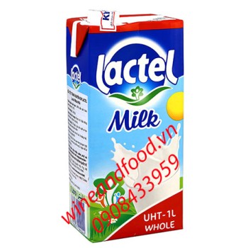 Sữa tươi Lactel tiệt trùng nguyên kem 1l