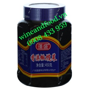Thức ăn chay rau củ oliu Pengsheng Hongkong 450g