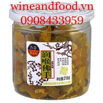 Xí muội Cam Bergamot Sweet House 218g