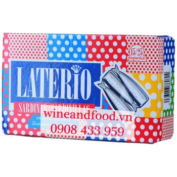 Cá mòi ngâm dầu Oliu Laterio 120g