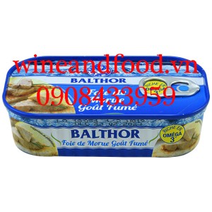 Gan cá Tuyết xông khói Balthor 121g