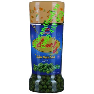 Đậu Hòa Lan rang muối Haphaco hũ 230g