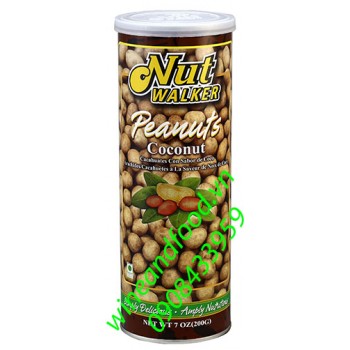 Đậu phộng da cá nước cốt dừa Nut Walker 200g