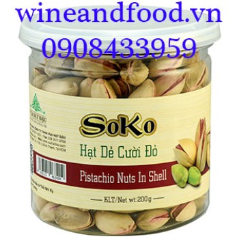 Hạt dẻ cười đỏ Soko 200g