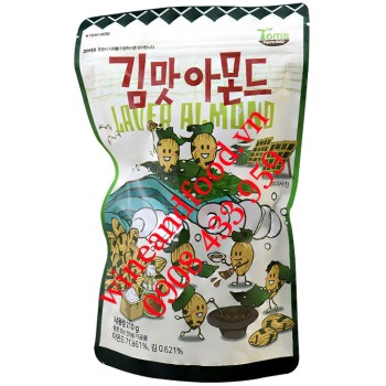 Hạt Hạnh Nhân Rong Biển Tom's Farm 1982 210g
