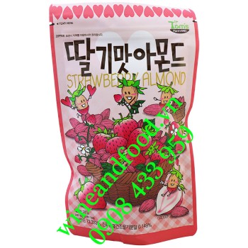 Hạt Hạnh Nhân vị Dâu Tom's Farm 1982 210g