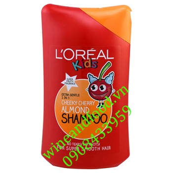 Dầu gội L'oreal Kids cheeky cherry almond 250ml