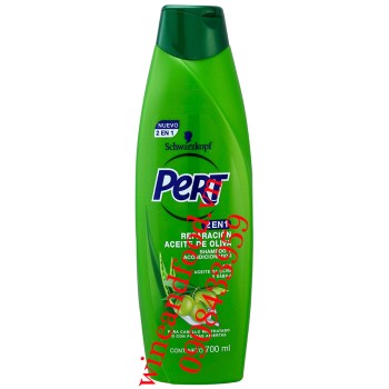 Dầu gội xả 2 in 1 chiết xuất dầu oliu Pert 700ml