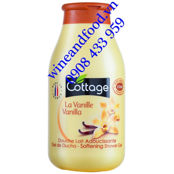 Sữa tắm Cottage Vanilla 250ml