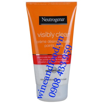 Sửa rửa mặt ngừa mụn đầu đen Visbly Clear Neutrogena 150ml
