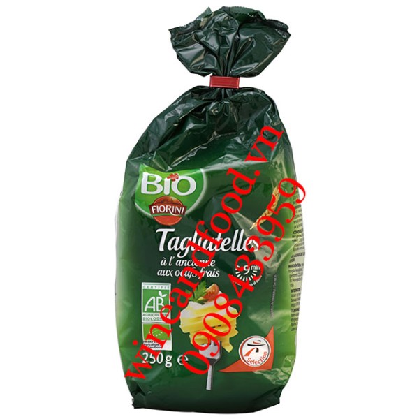 Mì xoắn hữu cơ Tagliatelles Bio Florini 250g