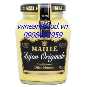 Mù tạt Dijon Maille 215g