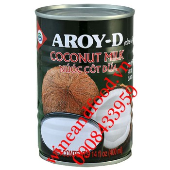 Nước cốt dừa Aroy D Thái Lan 400ml