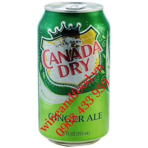 Nước ngọt Canada Dry Ginger Ale 355ml
