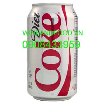 Nước ngọt Coca Cola Mỹ không đường 355ml