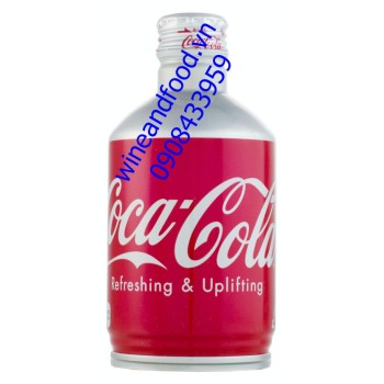 Nước ngọt Coca Cola Nhật chai nhôm 300ml