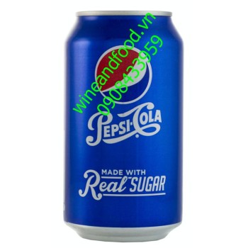 Nước ngọt Pepsi Real Sugar 355ml
