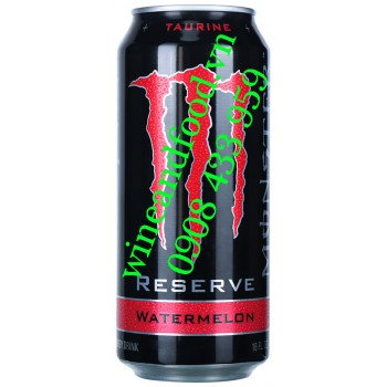 Nước tăng lực Monster Watermelon Reserve lon 473ml