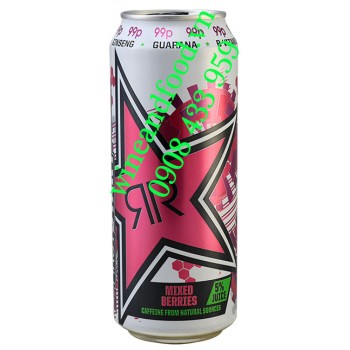Nước tăng lực Rockstar Firststart Mixed Berries 500ml