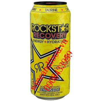 Nước tăng lực Rockstar Recovery chanh 473ml