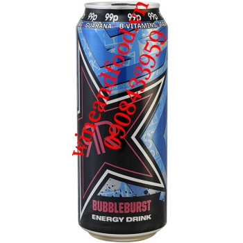 Nước tăng lực Rockstar Supersours Bubbleburst 500ml