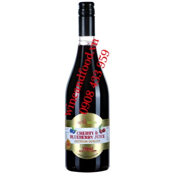 Nước ép Cherry Việt Quất Oztop Goods 750ml