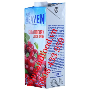 Nước ép cranberry Pure Heaven 1l