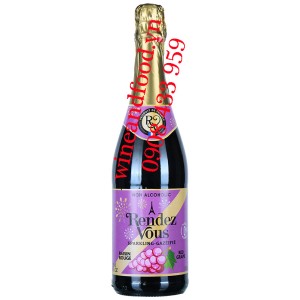 Nước ép Nho đỏ có ga Rendez Vous 750ml